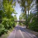 Streicker Bridge at Princeton University is just 4 miles to the south of Mo