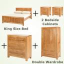 Cuba Oak Bedroom Range
