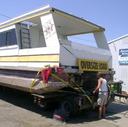 Houseboat repair