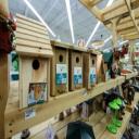 These birdhouses are just some of the garden decor products that we have in