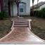 concrete walkway with steps