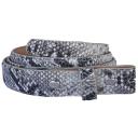 White Python Belt