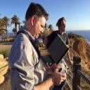 Taking the DJI Inspire drone out while visiting California