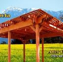 Redwood Pergola