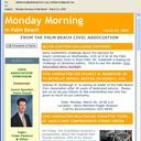 Monday Morning in Palm Beach E-News