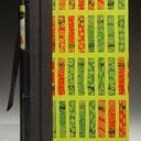 Red and Green Bars chopstick journal