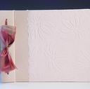 Pink Embossed Daisy photo album